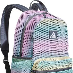 Adidas Hermosa II Mesh Aqua Pink Volt 20" Backpack